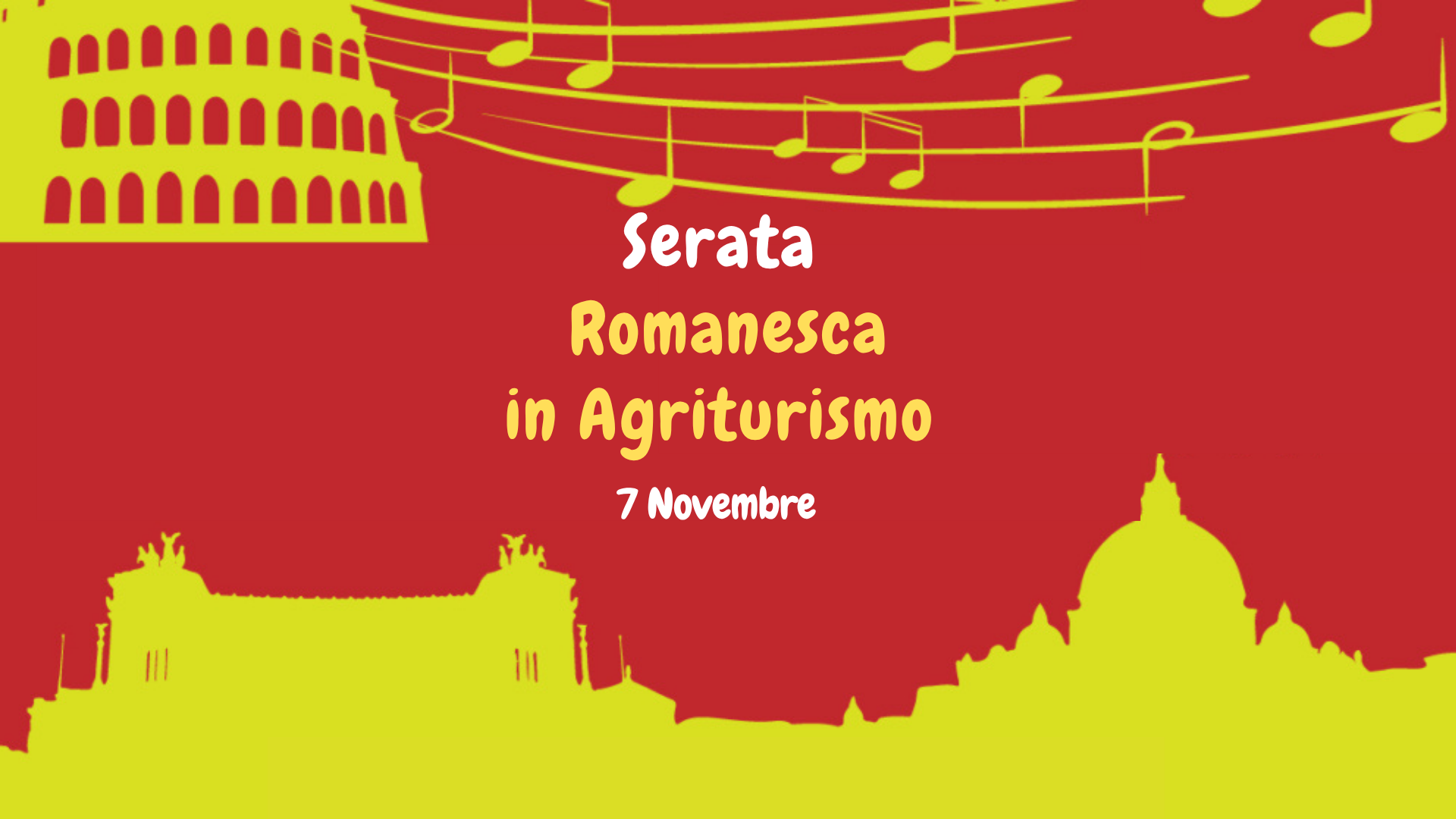 Serata romanesca Agriturismo